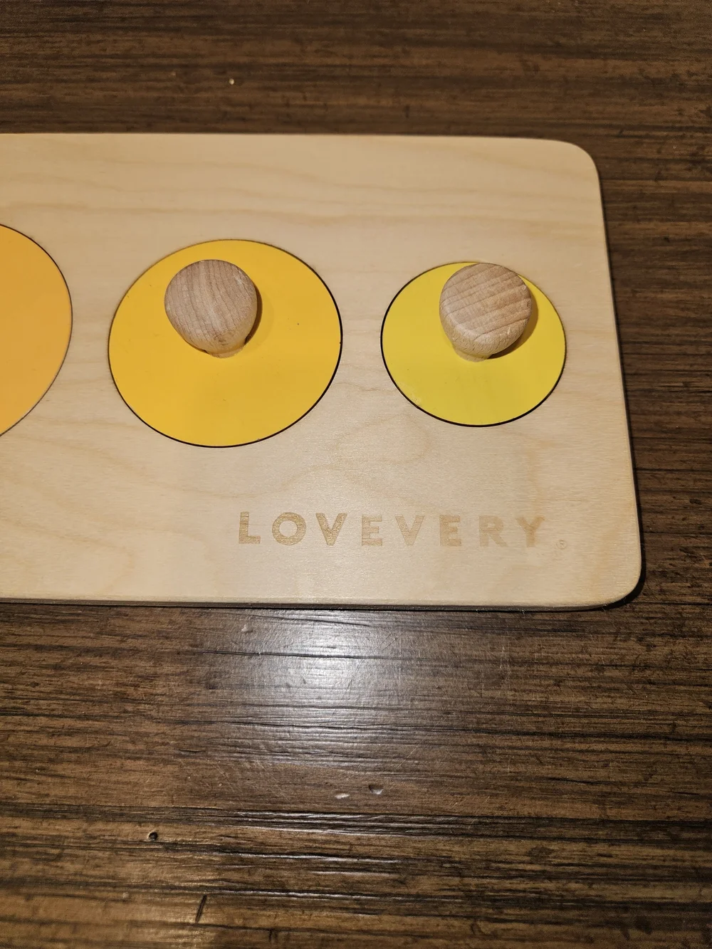 Lovevery Wooden Circle of Friends Puzzle 13-15 months